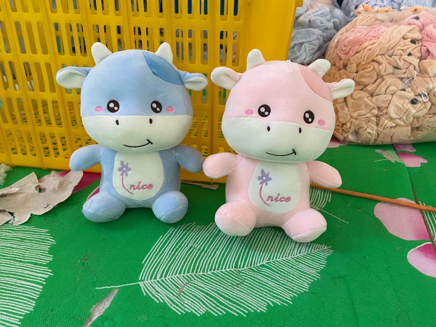 25 cm cute lucky little calf creative plush toy doll doll doll event gift can be customized
