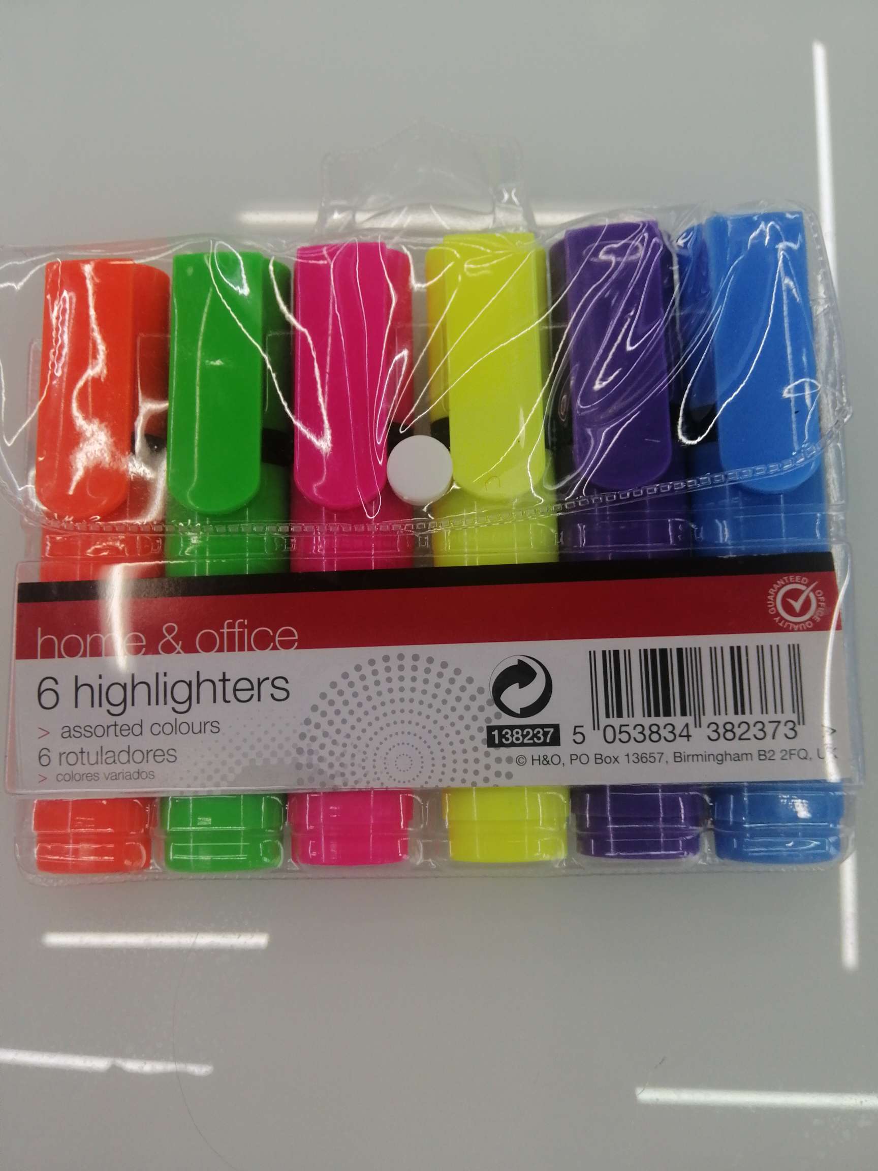 6 Chentian highlighters in P V bags thumbnail
