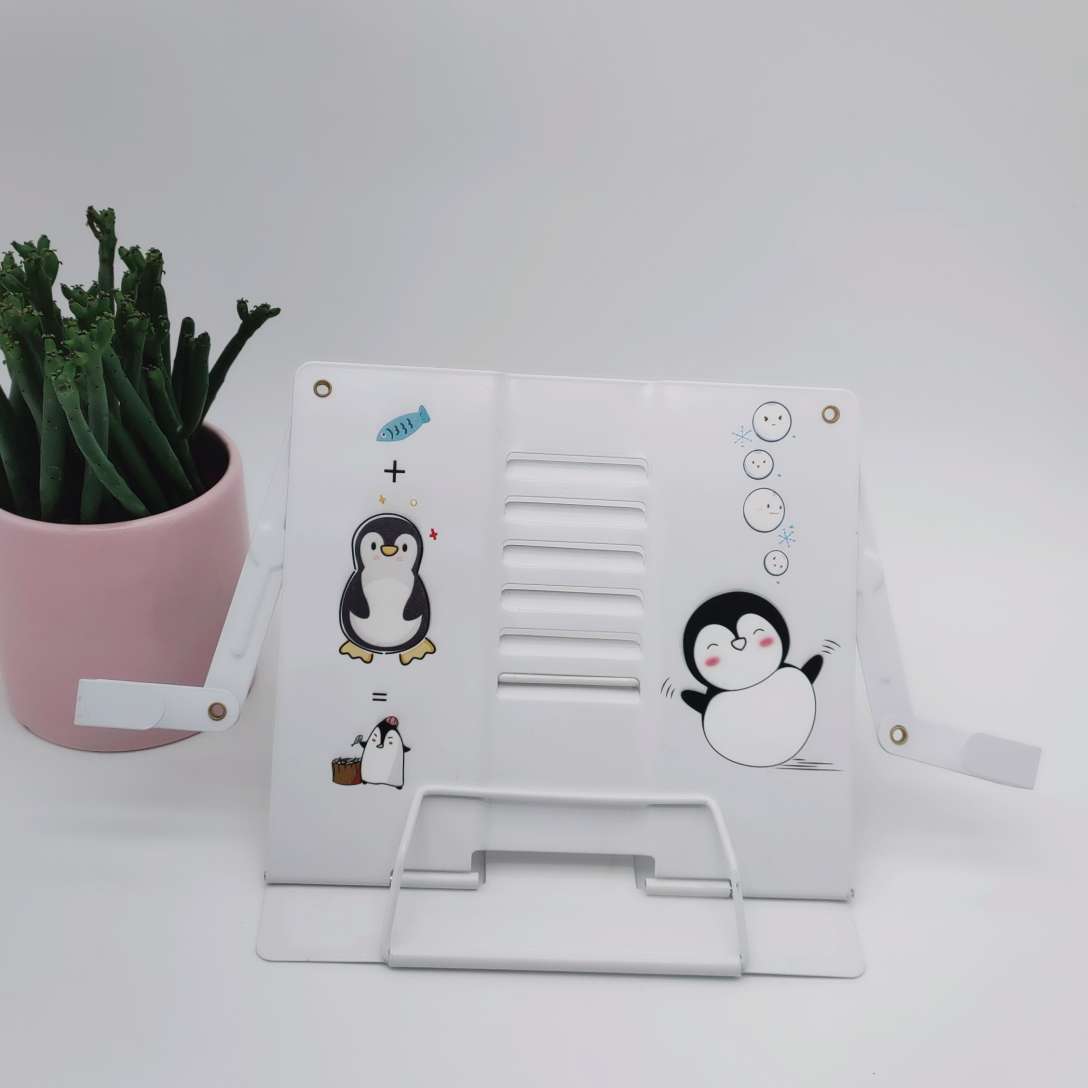 Upgraded reading bookshelf cartoon bookstand details Picture