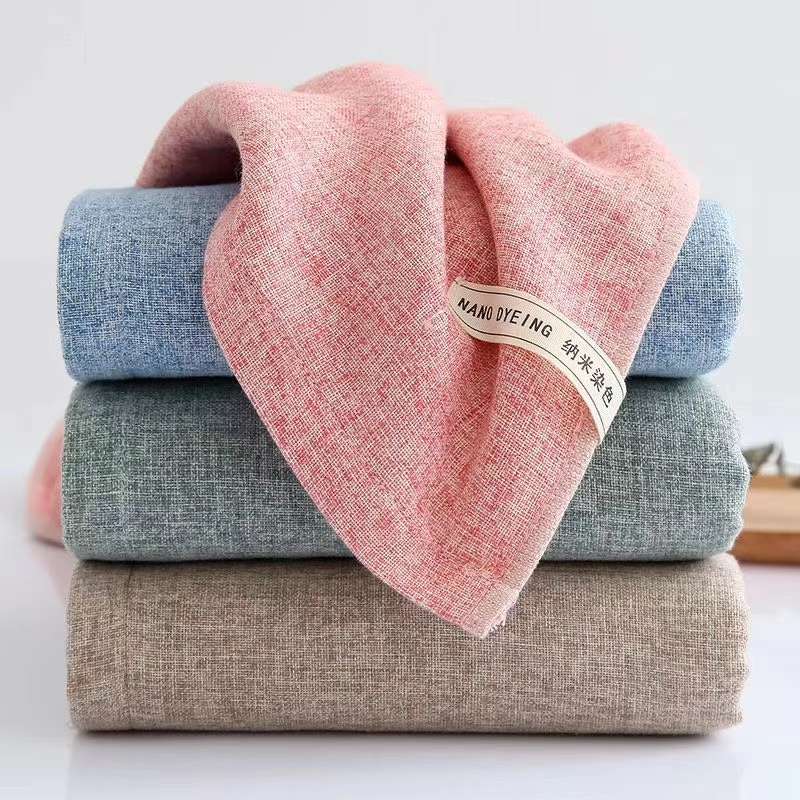 Tuoou Textile Factory Direct Plant Dyed Cotton Gauze Gift Towel Japanese Plain Towel 8888 undefined