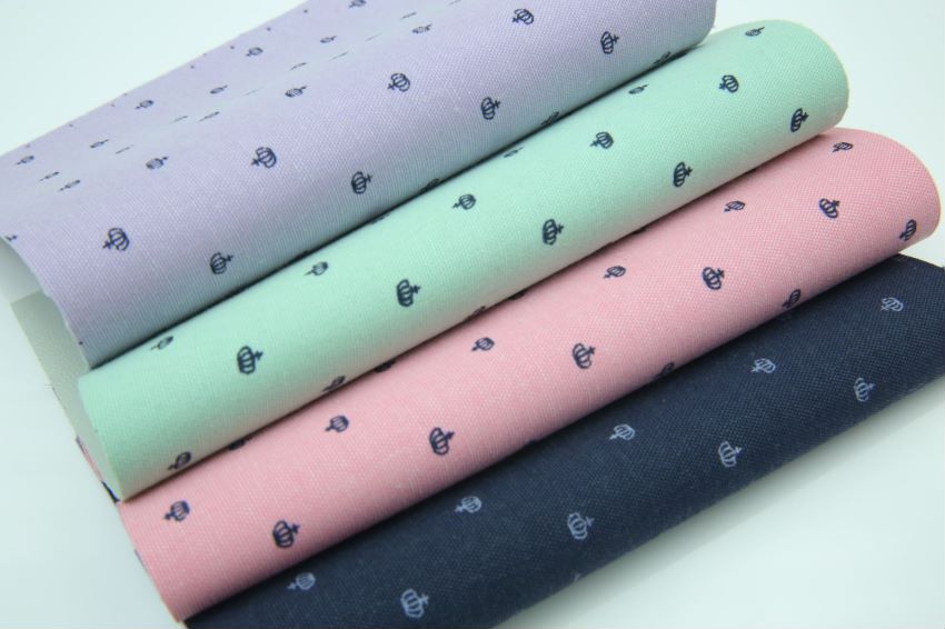 Manufacturers direct selling low price wholesale sales leather cotton series crown printing