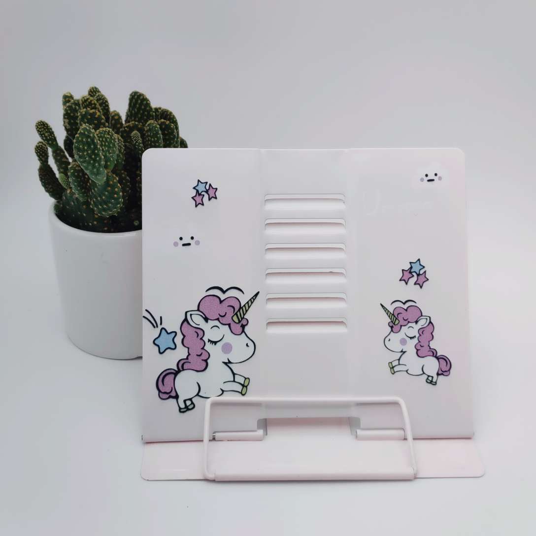 A4 dibujos animados unicornio ver estante Specification image