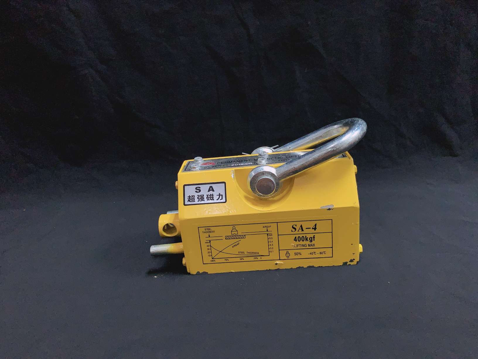 High-quality permanent magnetic suction cups and permanent magnetic force hoists from the manufacturer of lifting permanent magnetic suction cups and round steel lifting gear Item Picture