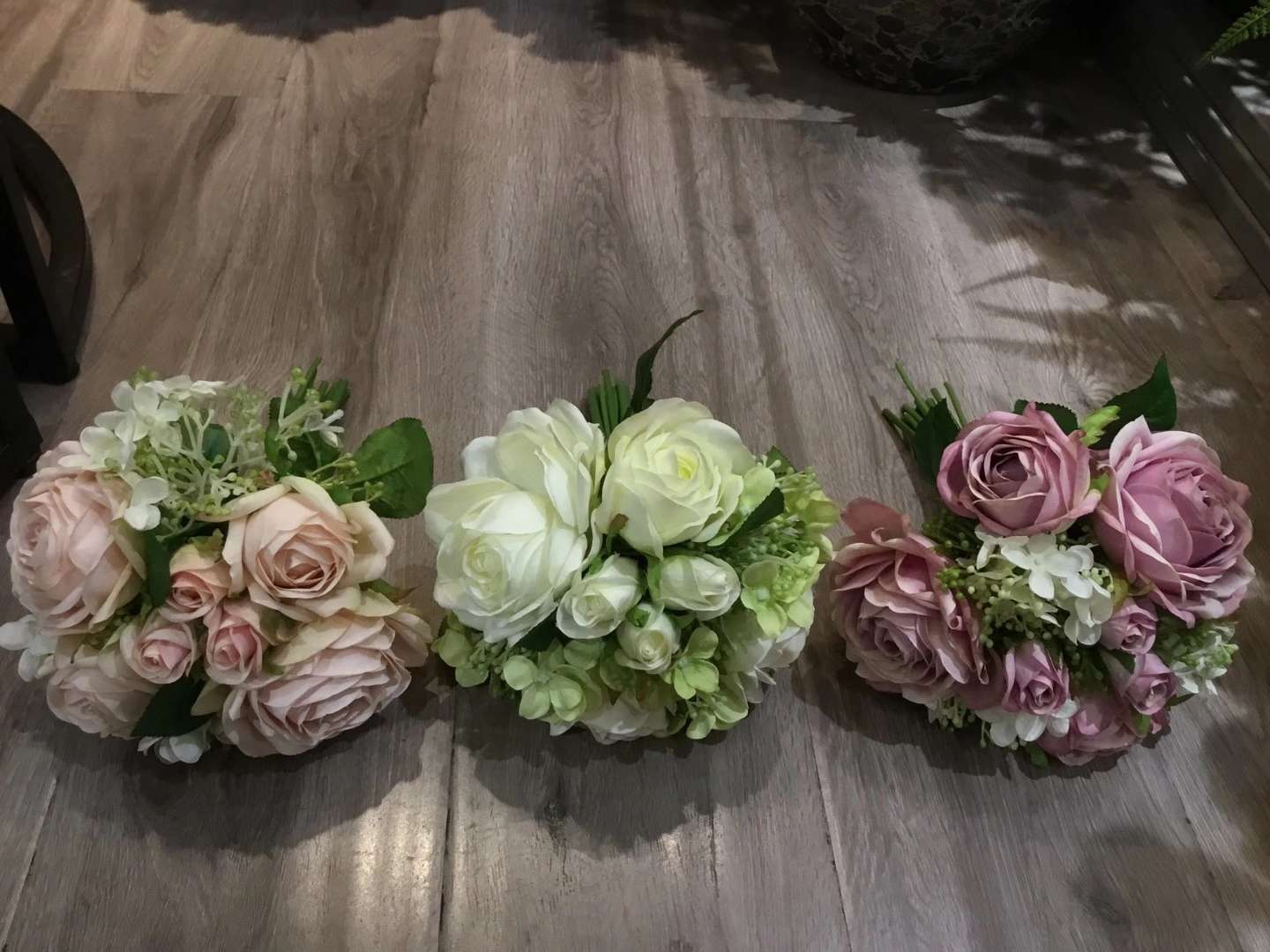 巴黎手札花束白底实物图