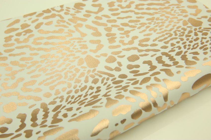 厂家直销低价批发皮革烫金豹纹
