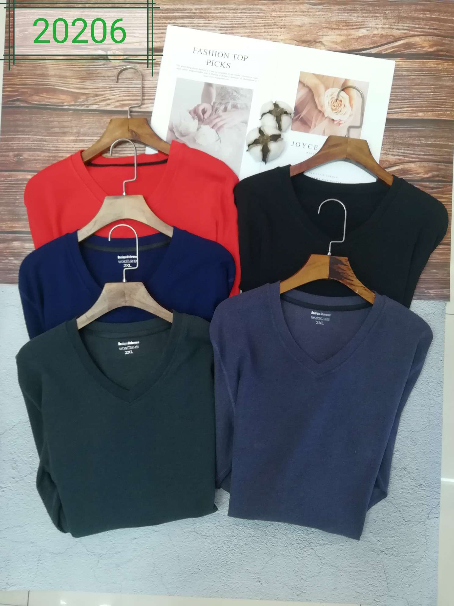 Men's V-neck ribbed jacket with spontaneous heating
