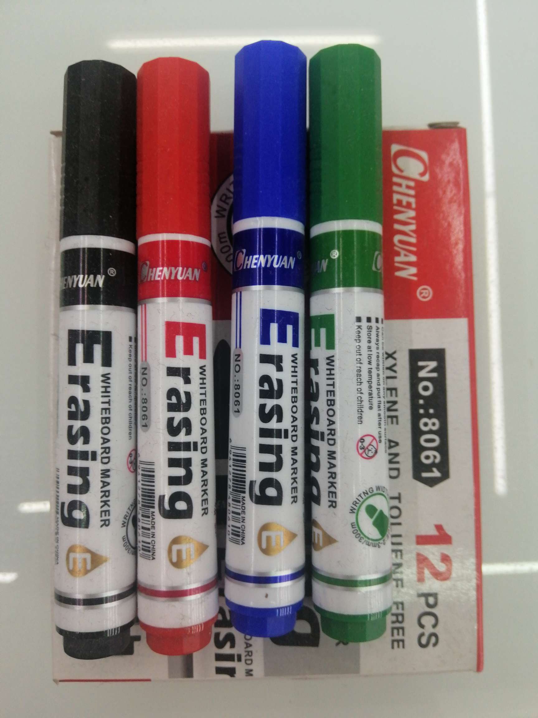 Chentian 8061 whiteboard pen 12-piece package full figure