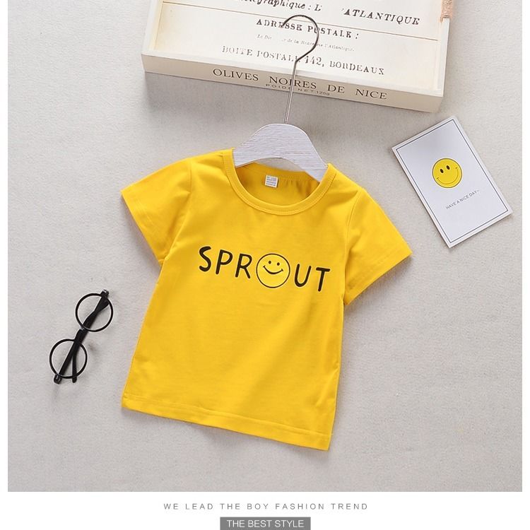 Boy's clothes Summer baby's half sleeved Baby's top baby's T-shirt summer dress thumbnail