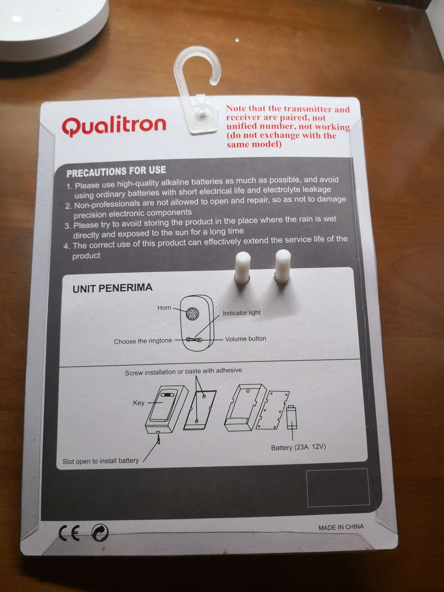 无线门铃家用超远距离智能电子提示门玲老人呼叫器详情图8