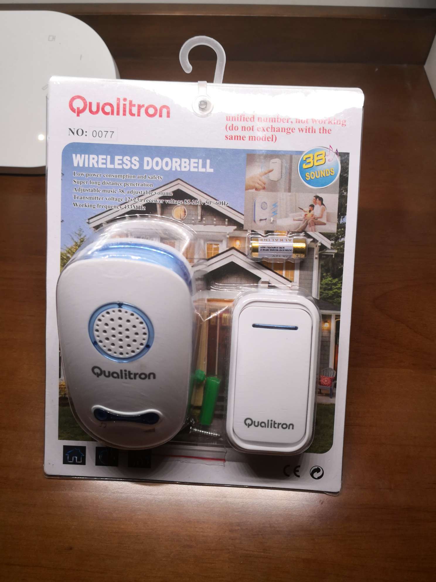 无线门铃家用超远距离智能电子提示门玲老人呼叫器详情图6