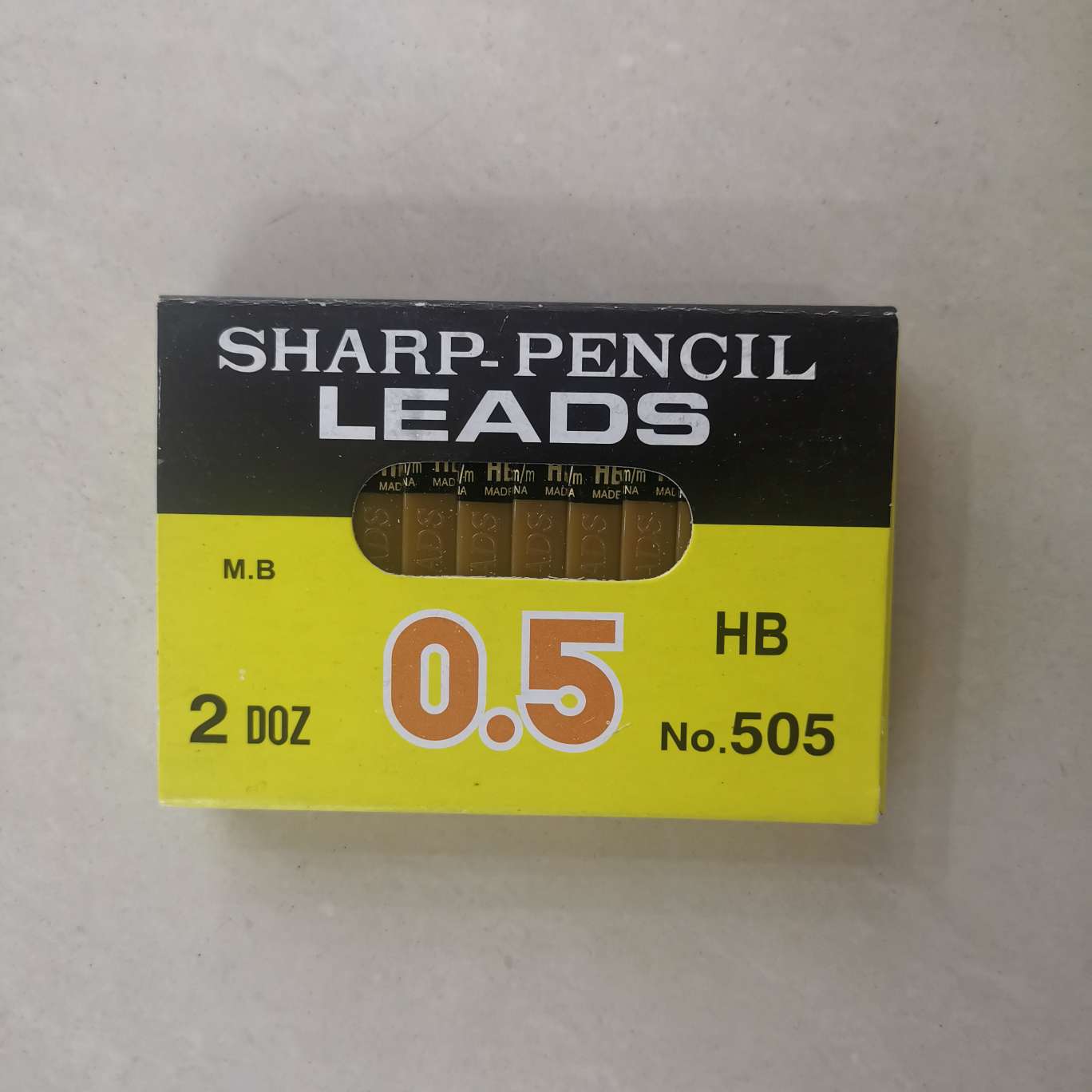 Rhombic lead core yellow pipe HB lead core Application Scenario