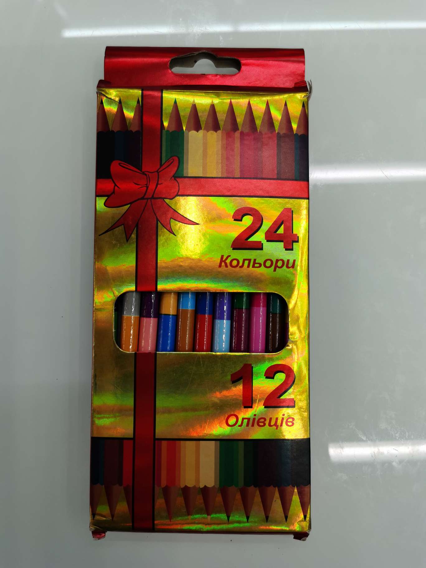 12-color double-ended colored pencils details Picture