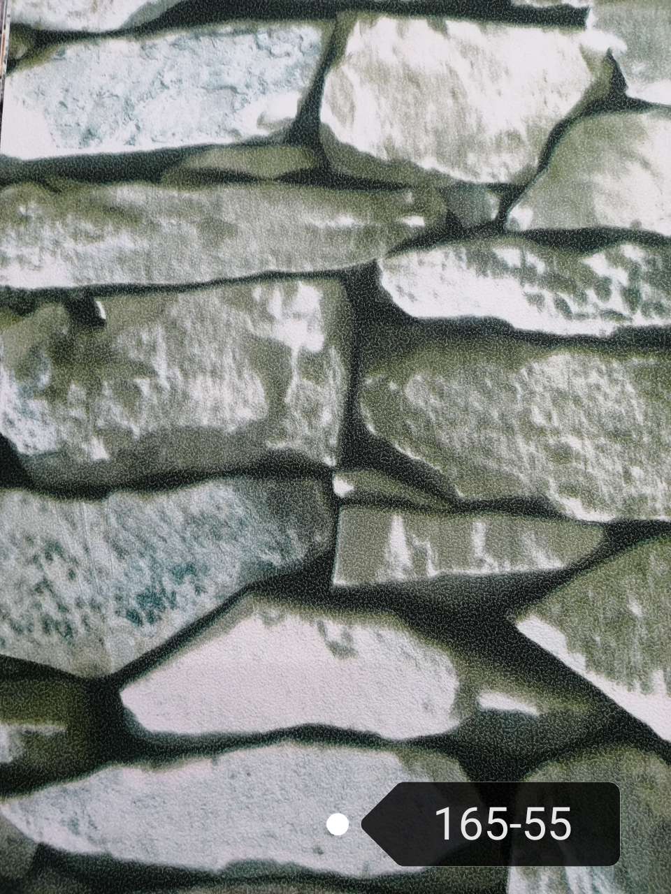 3d reinforced antique stone wallpaper Chinese retro teahouse restaurant hotel industrial background PVC wallpaper 66042