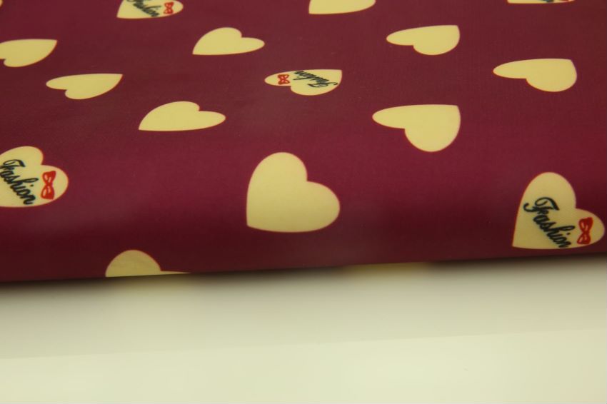 Factory direct sales, low price wholesale, hot-selling leather 230 twill heart print series Item Picture