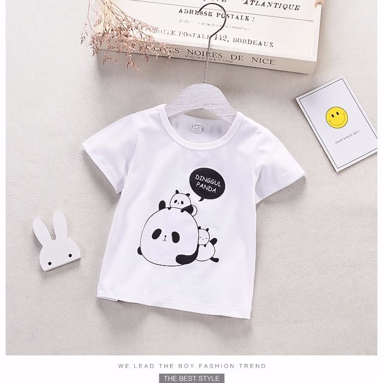 Short sleeved clothes for boys Summer half sleeved fashionable shirt for boys summer clothes for boys thumbnail
