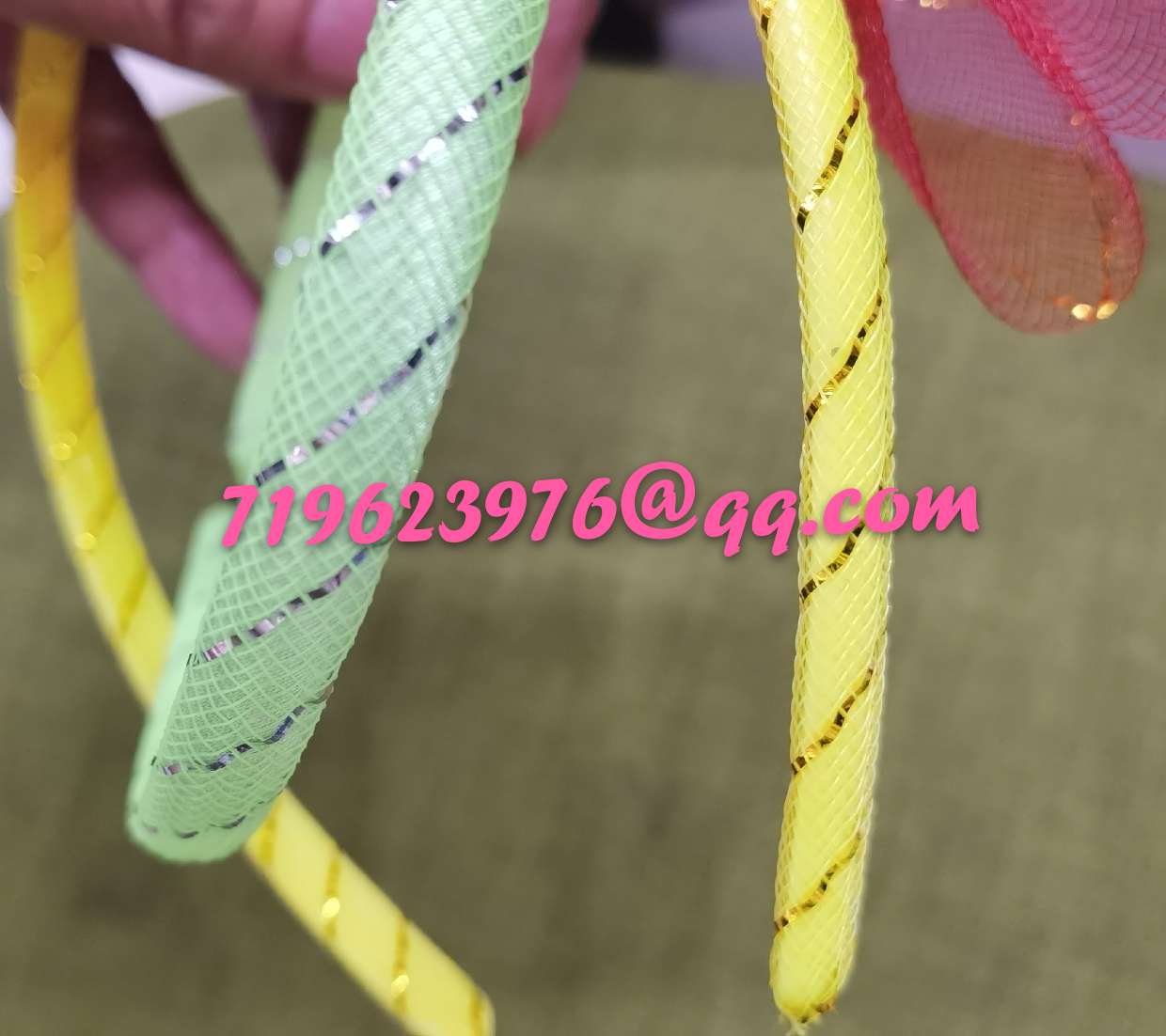 Headgear handicraft accessories accessories fishbone fishing nets stretch nets