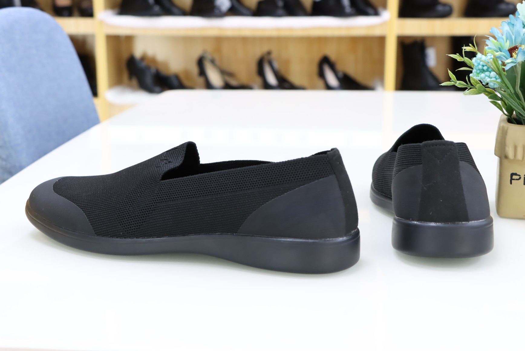 现货销售17布鞋19消防布鞋新款夏季网鞋舒适透气飞织鞋面防滑耐磨 37—46码详情图8