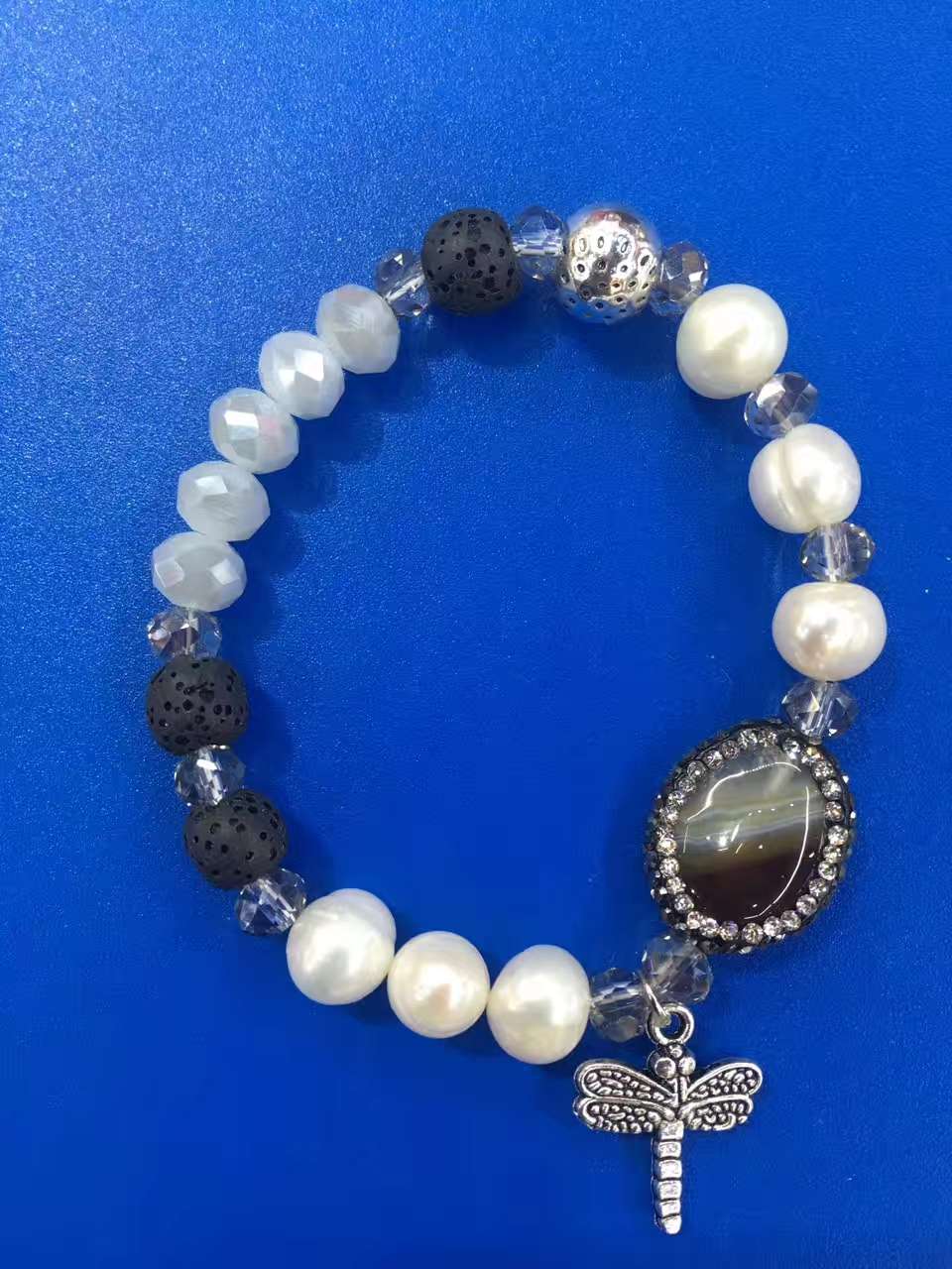 Agate pearl bracelet 392 below