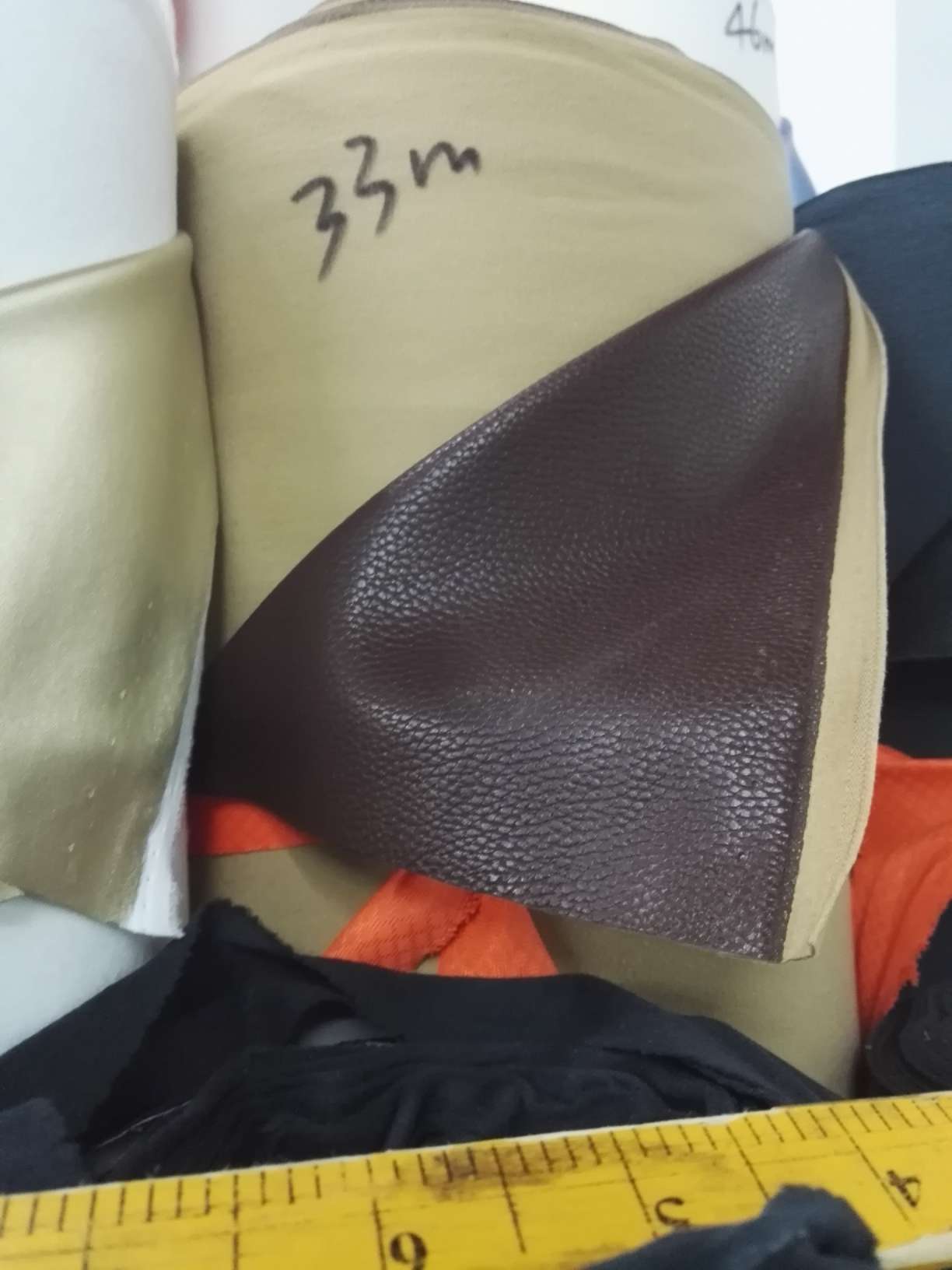 Factory direct sales of all-PU large lychee pattern at special prices details Picture