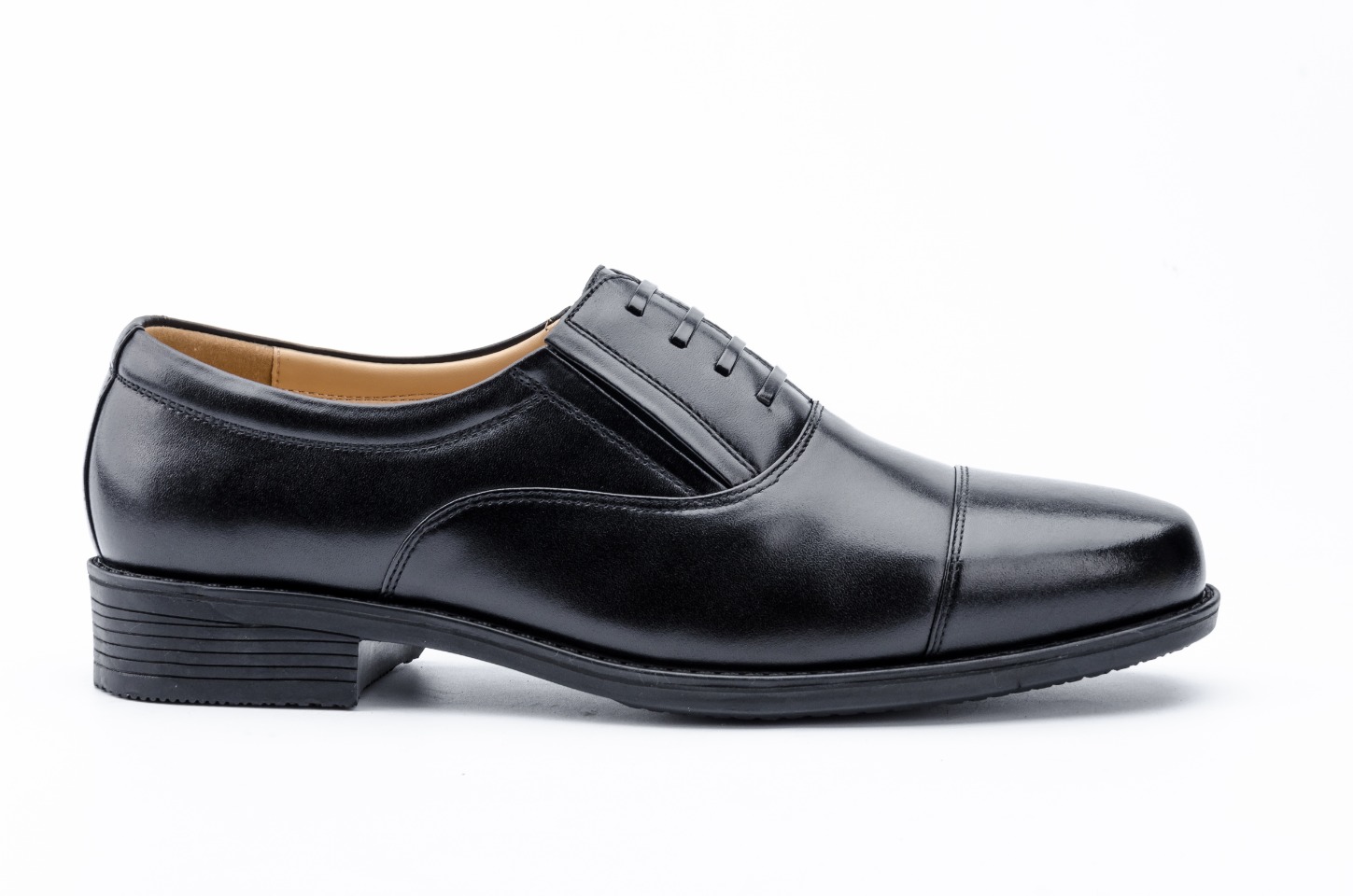 定制批发07三接头皮鞋商务正装男士单鞋校尉士官真皮男鞋 37-46码，无45码详情图7