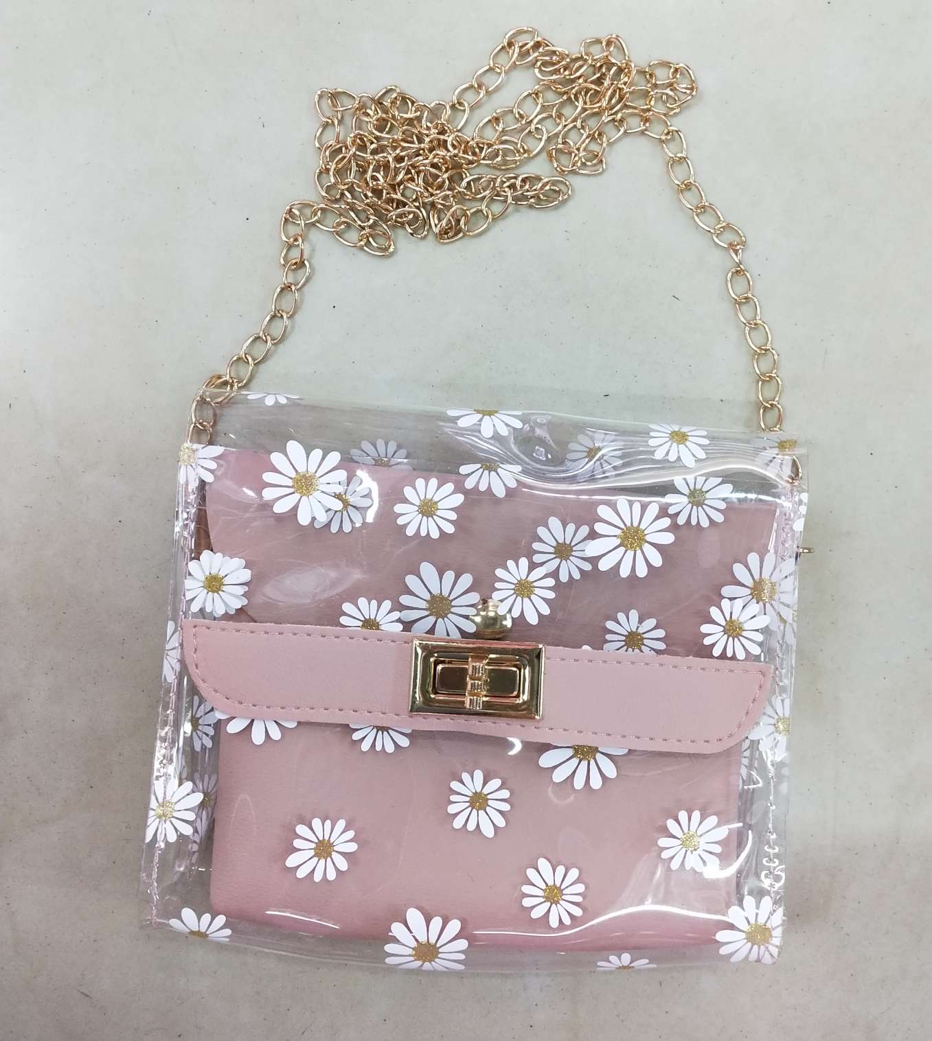 Fashionable little girl bag, printed bag, middle bag, coin purse, crossbody bag