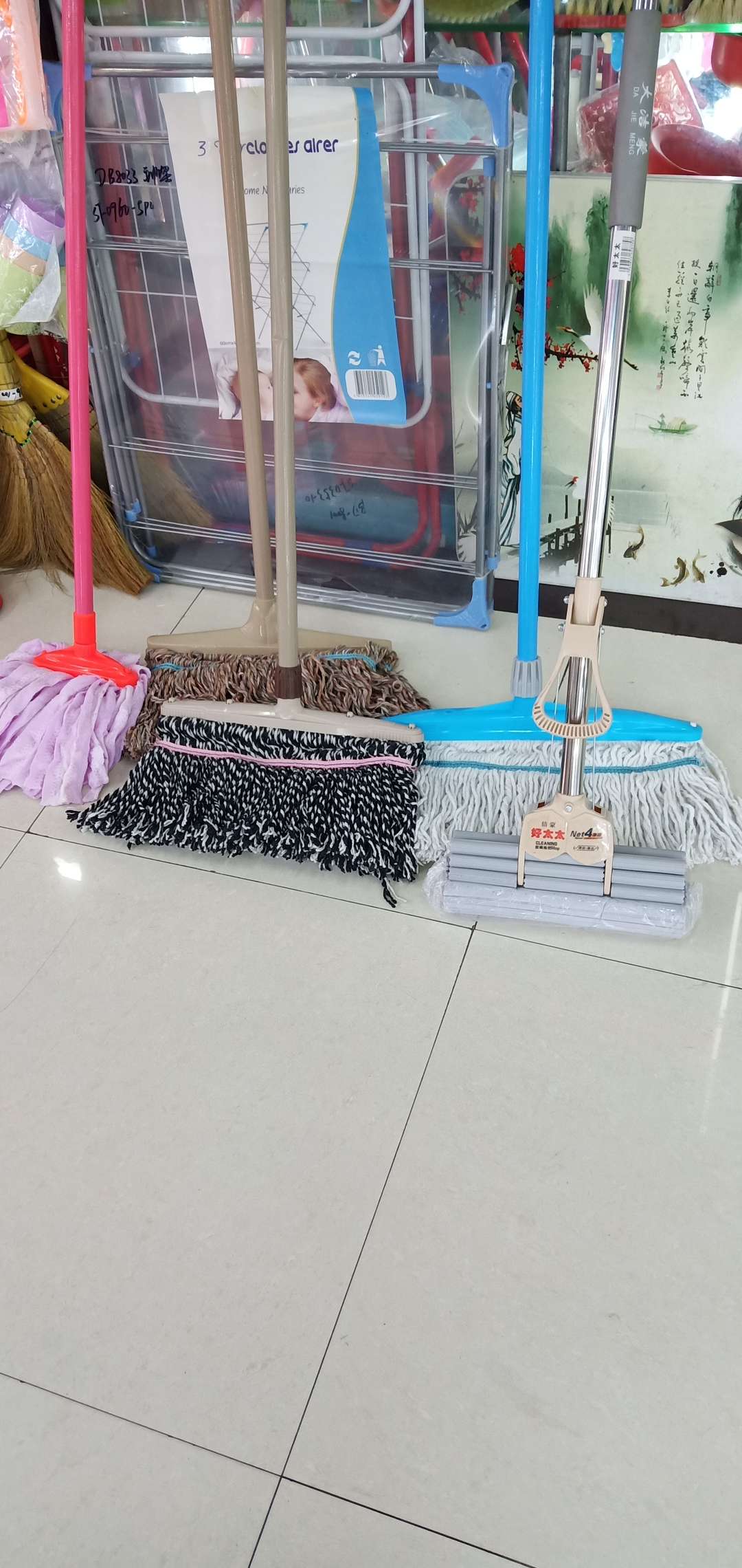Cotton mop, household mop, can be customized, foreign trade direct sales Item Picture