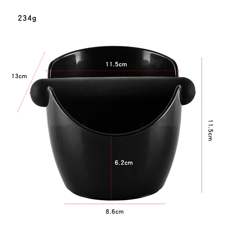 咖啡敲渣桶防滑 家用小号粉渣盒渣槽咖啡机配件咖啡渣桶详情图6