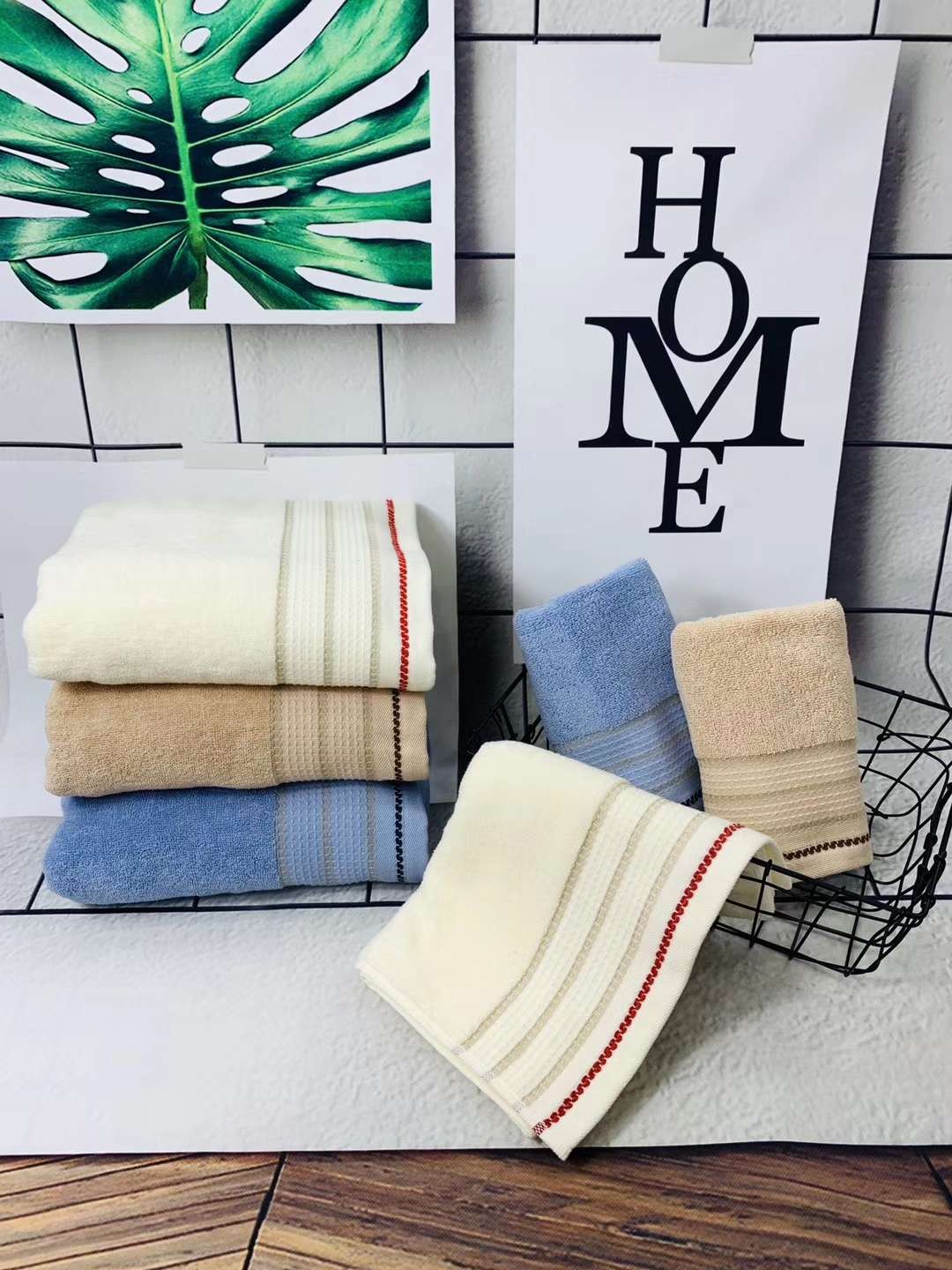 Topo textile factory direct cotton combed cotton household towel time towel 8899 thumbnail