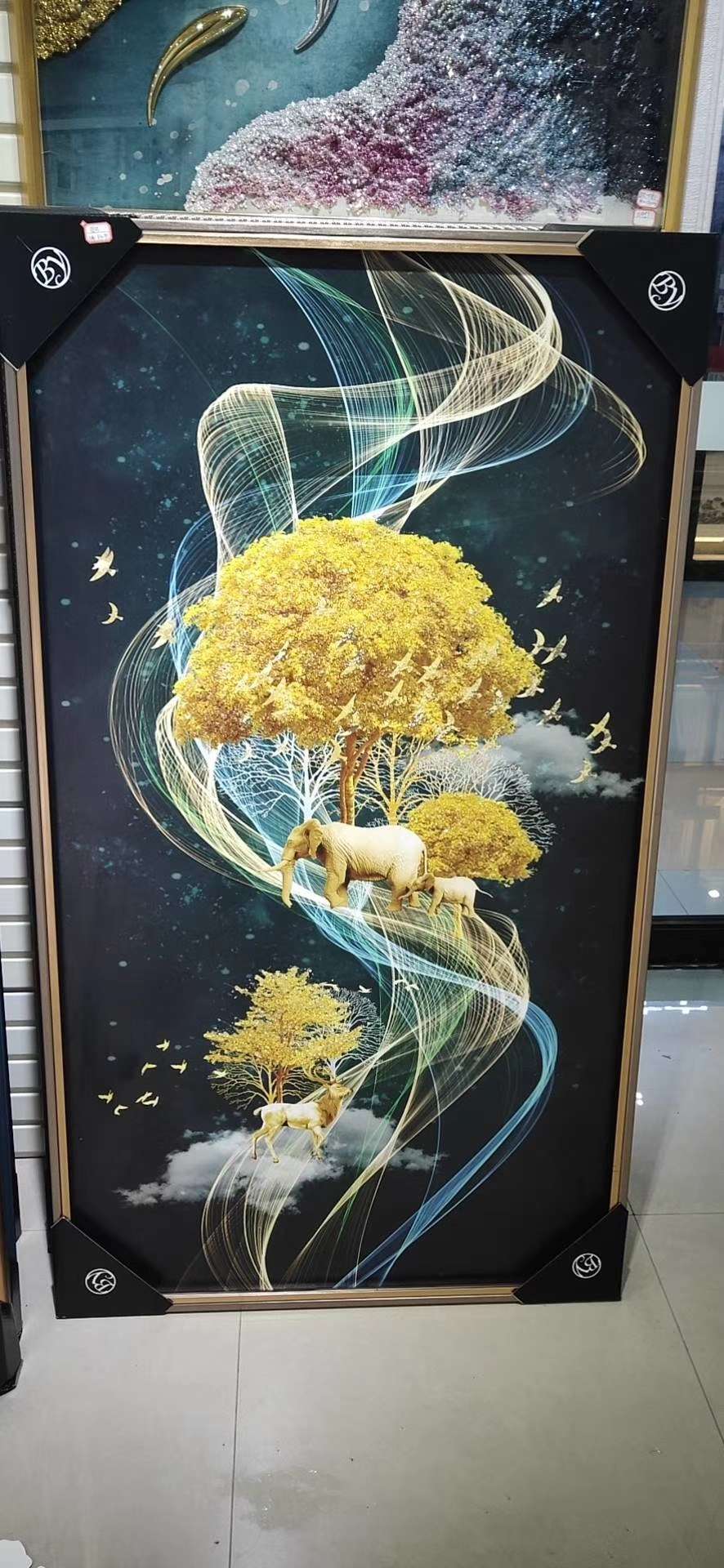 Decorative painting hanging painting wealth thumbnail