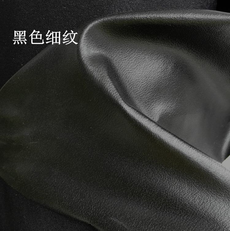Factory direct sales and immediate supply of Helen pattern semi-PU leather fabric for clothing, leather edge fabric with fine sheep pattern