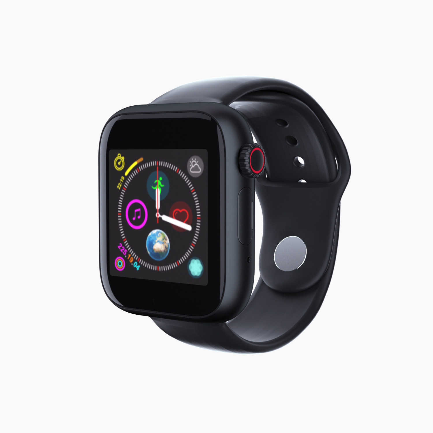 The new smart watchz6 smartwatch features a phone card, a step-counting watch, and a wearable smart reminder bracelet undefined