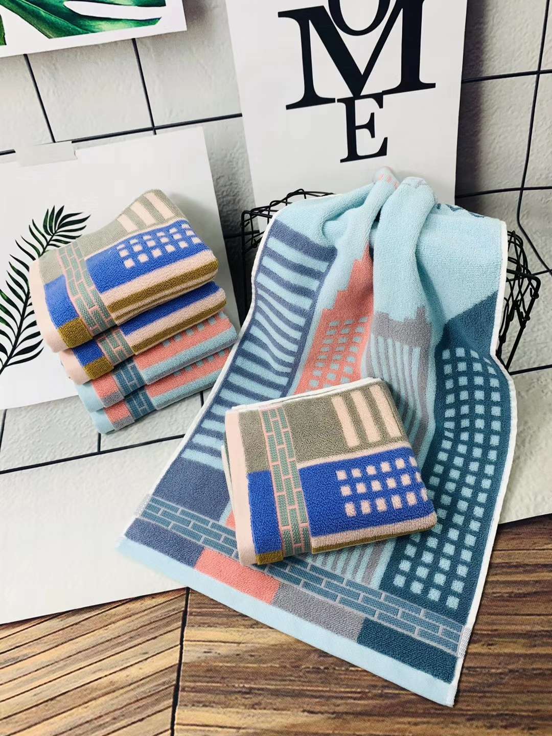 拓欧纺织 厂家直销 纯棉精梳棉家用/礼品毛巾 高楼毛巾 3136