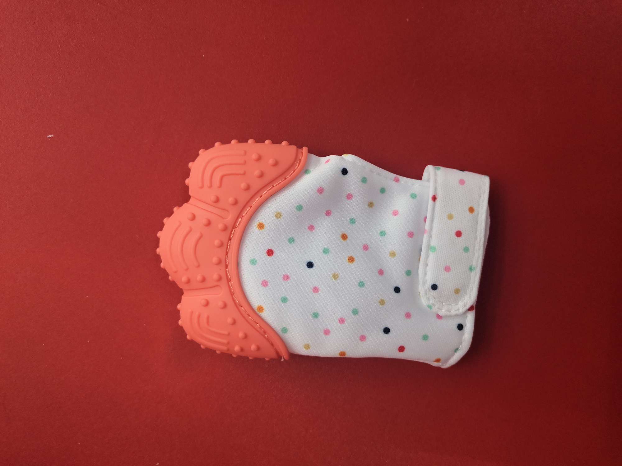 婴儿印花手套拳套产品图