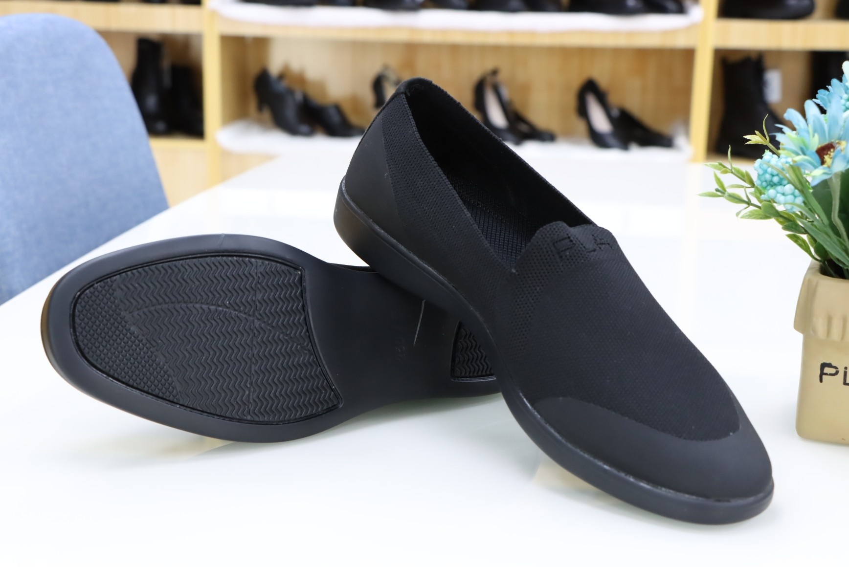 现货销售17布鞋19消防布鞋新款夏季网鞋舒适透气飞织鞋面防滑耐磨 37—46码详情图7