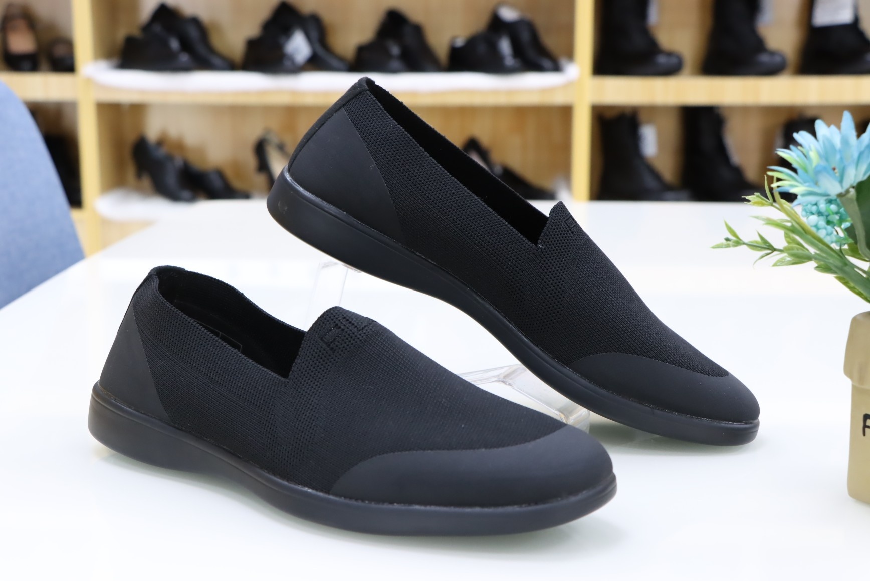 现货销售17布鞋19消防布鞋新款夏季网鞋舒适透气飞织鞋面防滑耐磨 37—46码详情图6