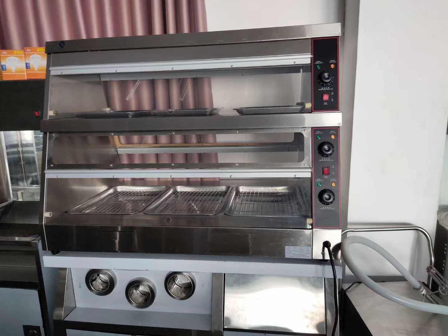 Insulated cabinets, display cabinets, multi-functional kitchen commercial use