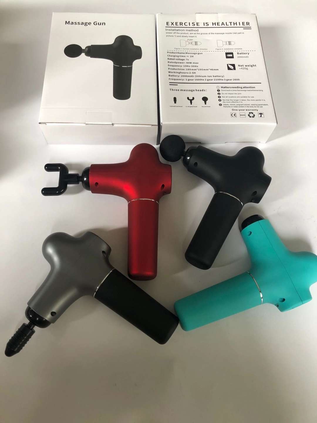迷你型四头肌肉筋膜枪  按摩器1产品图