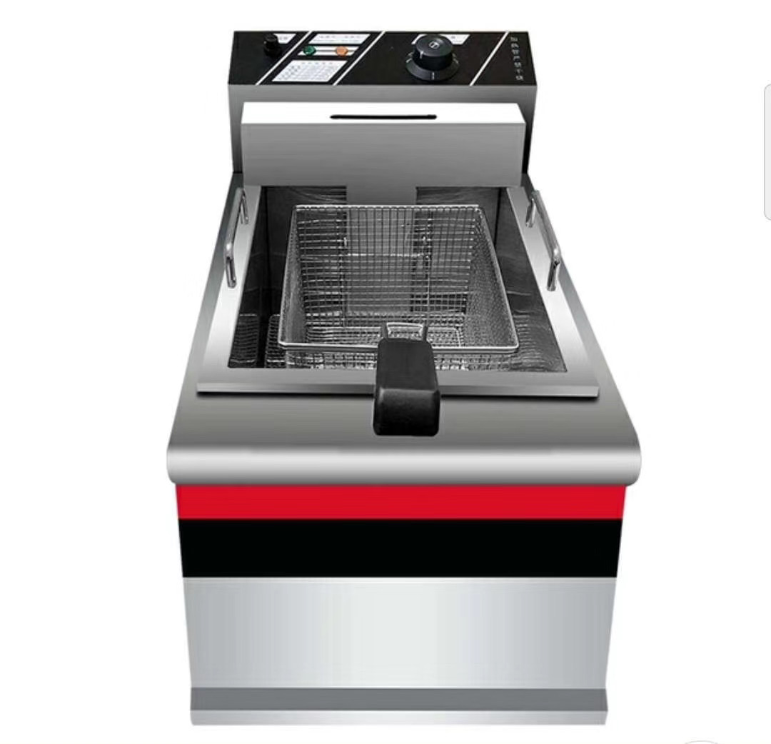 Single-cylinder electric fryer