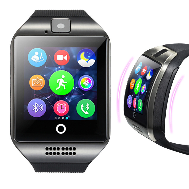 Q18 Smartwatch, Bluetooth watch, card-inserting watch, sports pedometer watch, factory smart wearables, positioning and calling
