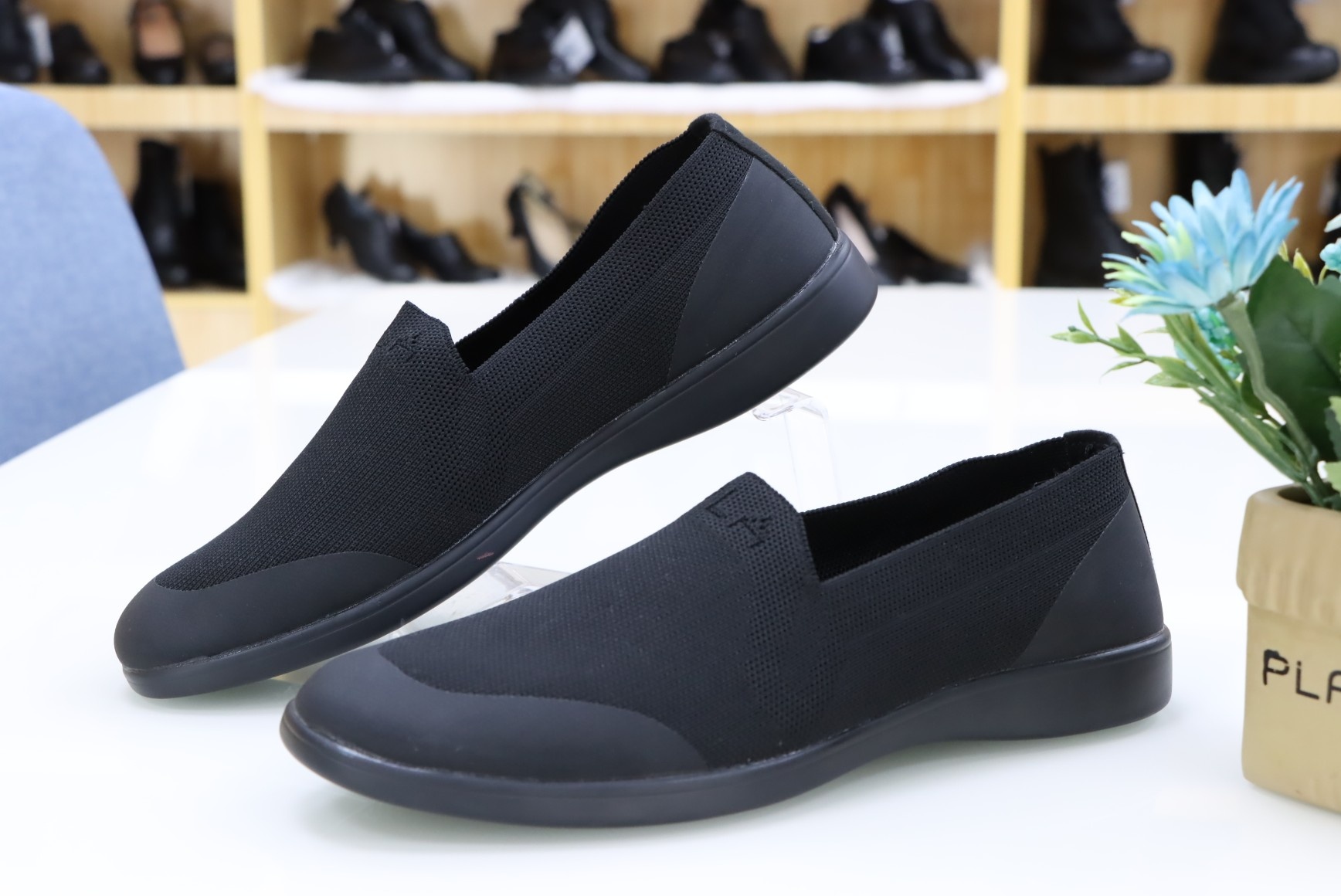 现货销售17布鞋19消防布鞋新款夏季网鞋舒适透气飞织鞋面防滑耐磨 37—46码