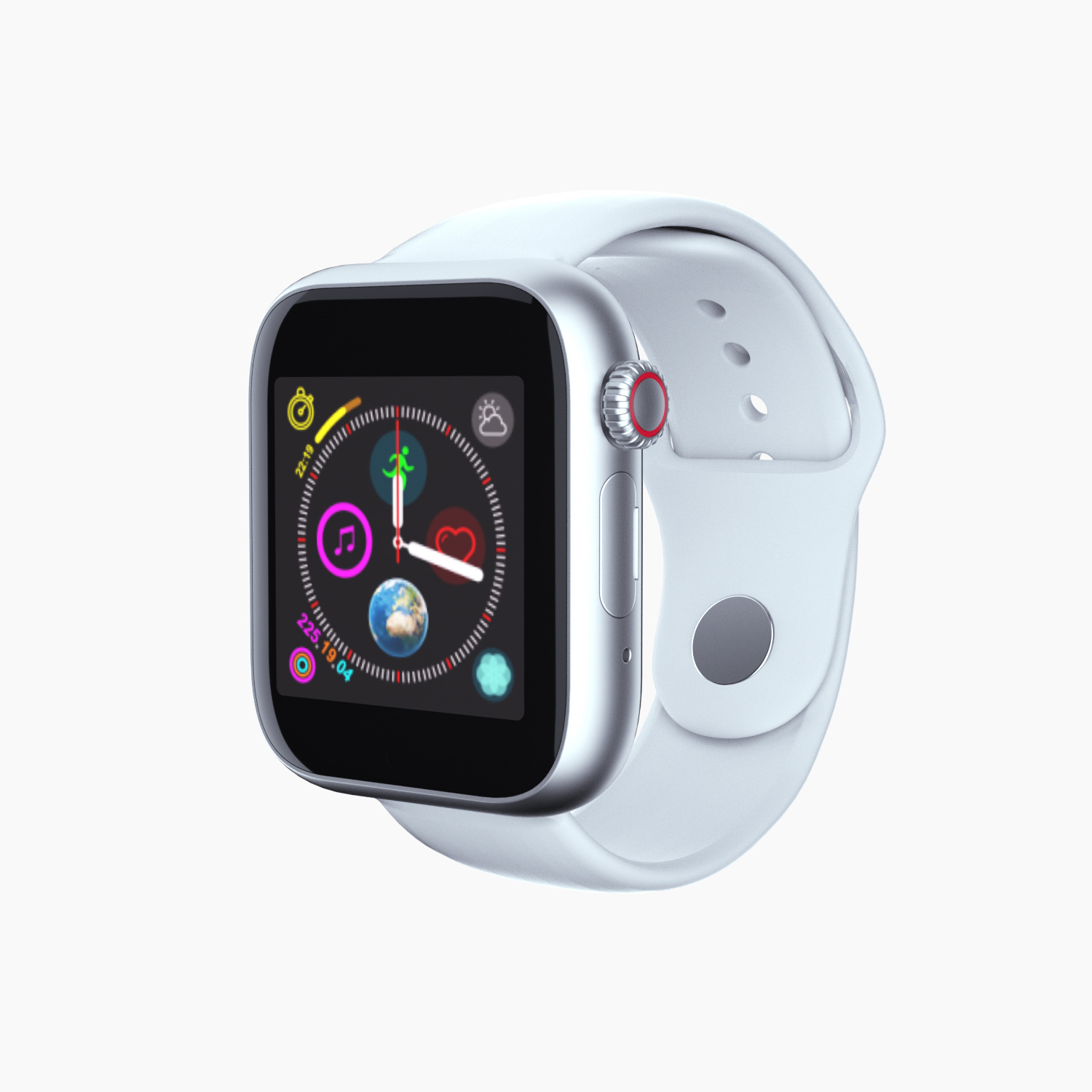 The new smart watchz6 smartwatch features a phone card, a step-counting watch, and a wearable smart reminder bracelet Specification image