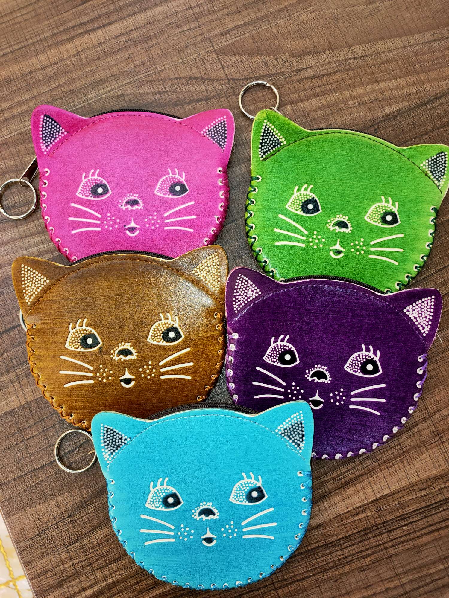 民族风猫咪零钱包