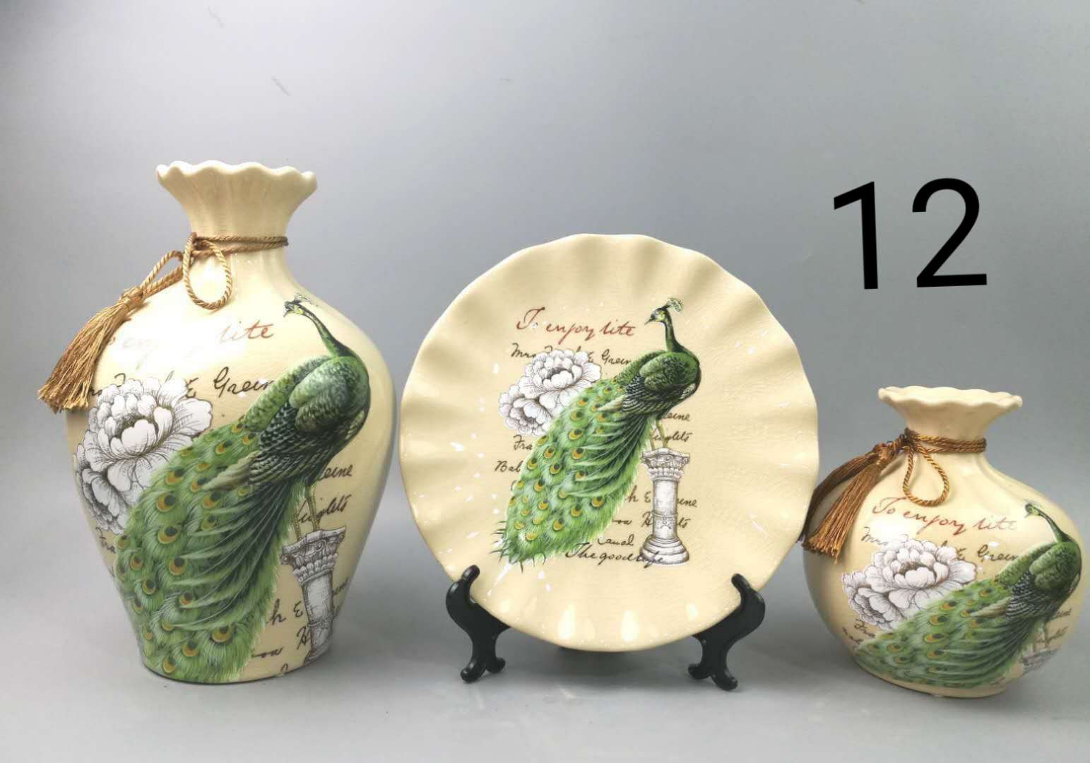 Three-piece ceramic printed set Application Scenario