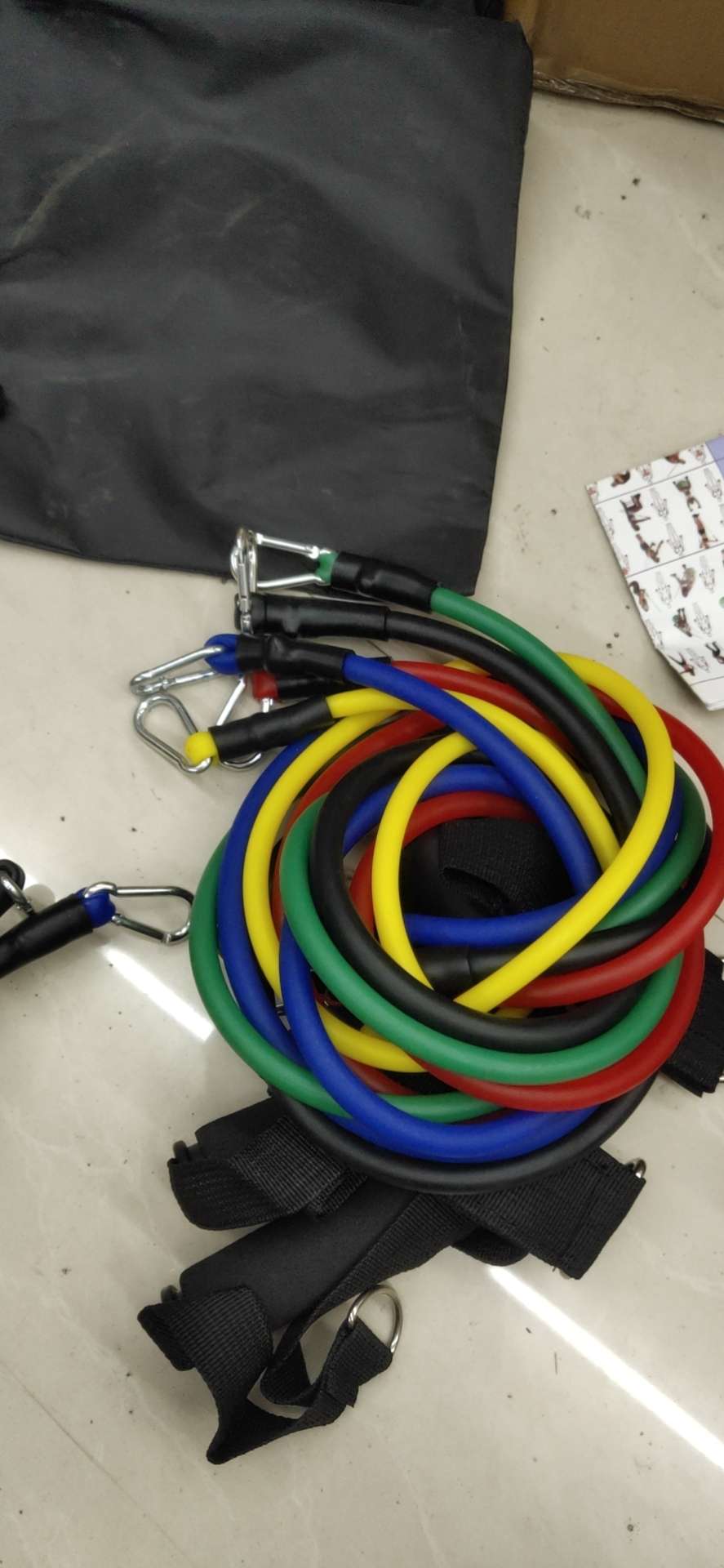 运动拉力绳：拉力器：产品图