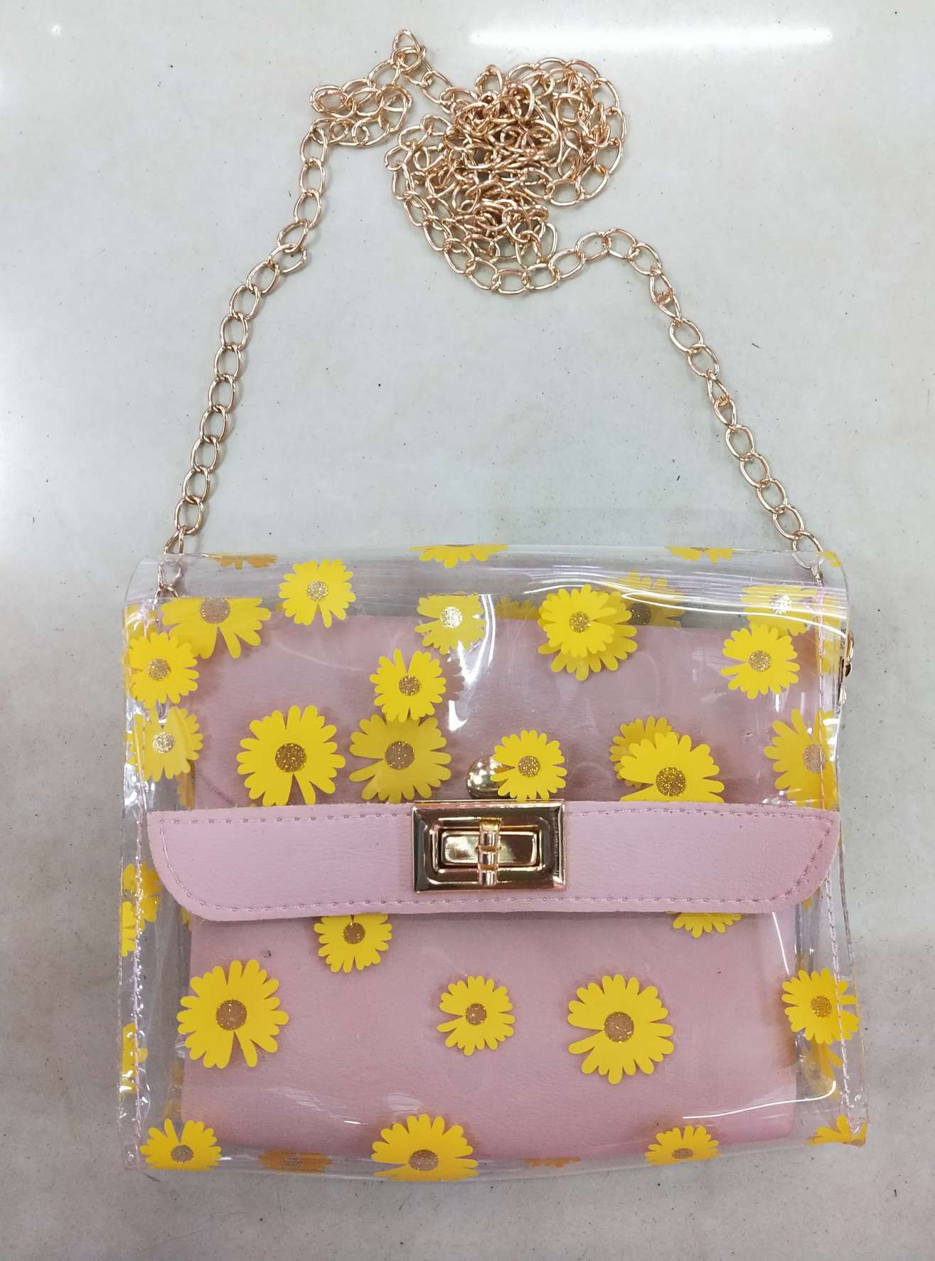 Fashionable little girl bag, printed bag, middle bag, coin purse, crossbody bag Specification image