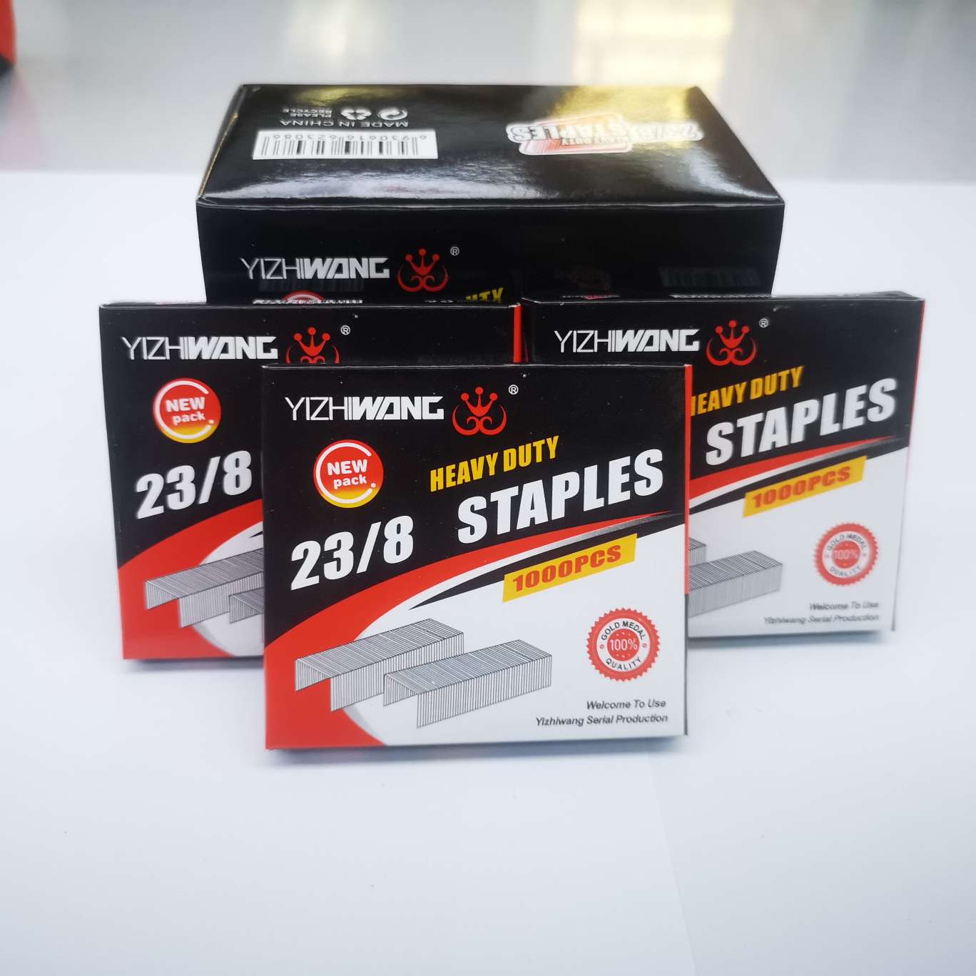 Yizhi King A23/8 thick layer nail, 200 boxes per piece, 30-50 sheets of paper can be ordered details Picture