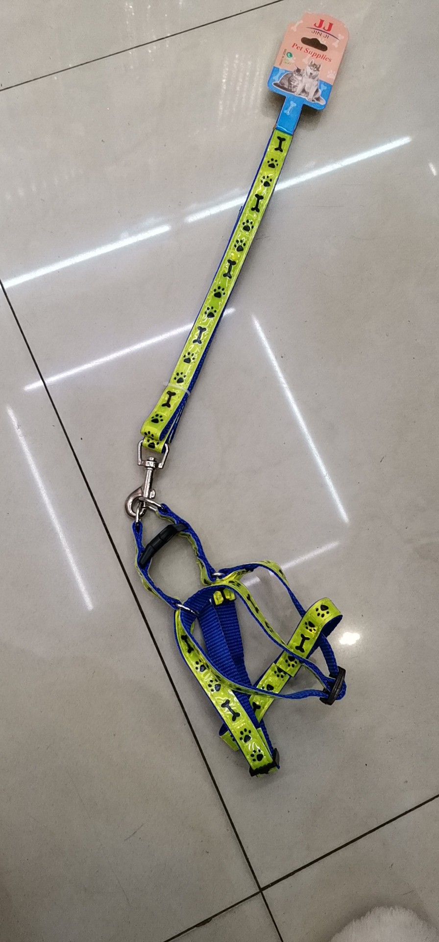 Dog collar webbing