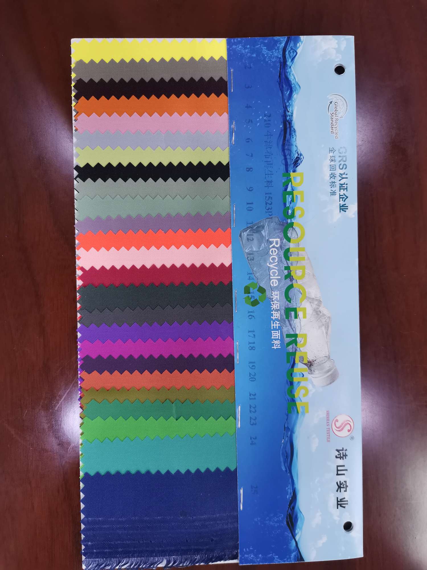 Factory direct sales of the best-selling new 210 Oxford cloth recycled material - 1 leather, large stock of high, medium and low grade luggage, sofa, shoe materials and fabrics Specification image