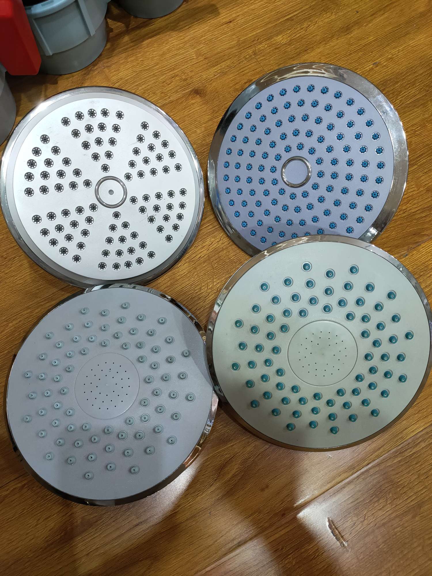 Pressurized rain shower, large top shower head, single-head household bathroom, large shower head tray, universal bathroom heater, shower head