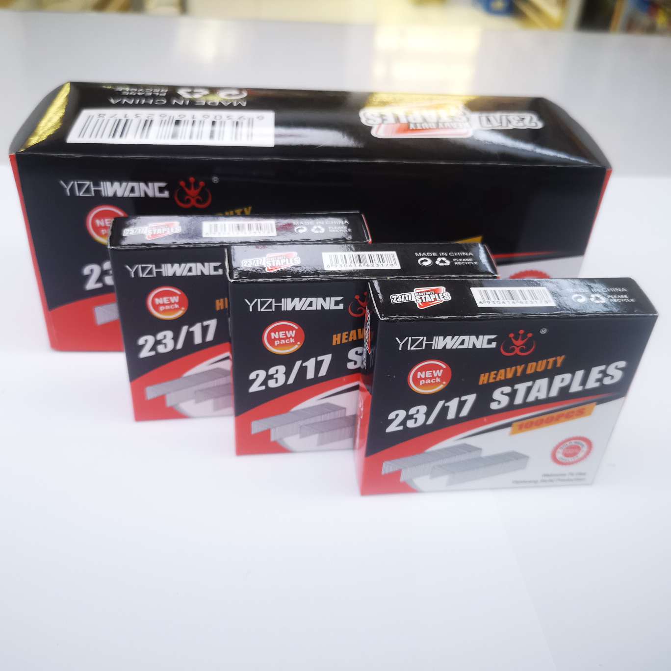 Yizhi King A23/17 thick layer nail, 200 boxes per piece, can be customized with 100-140 pages of paper, weight 139 grams details Picture